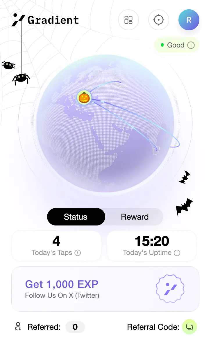 Gradient Sentry Node Chrome Extension